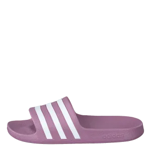 Adilette Aqua Cherry Met./ftwr White/cherry