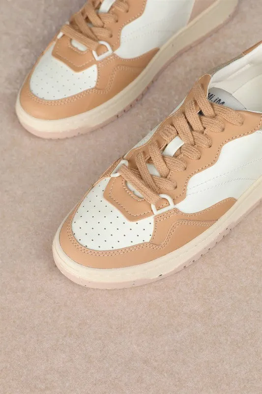 C0NCEPT - Pastel Panel Lace-Up Sneakers
