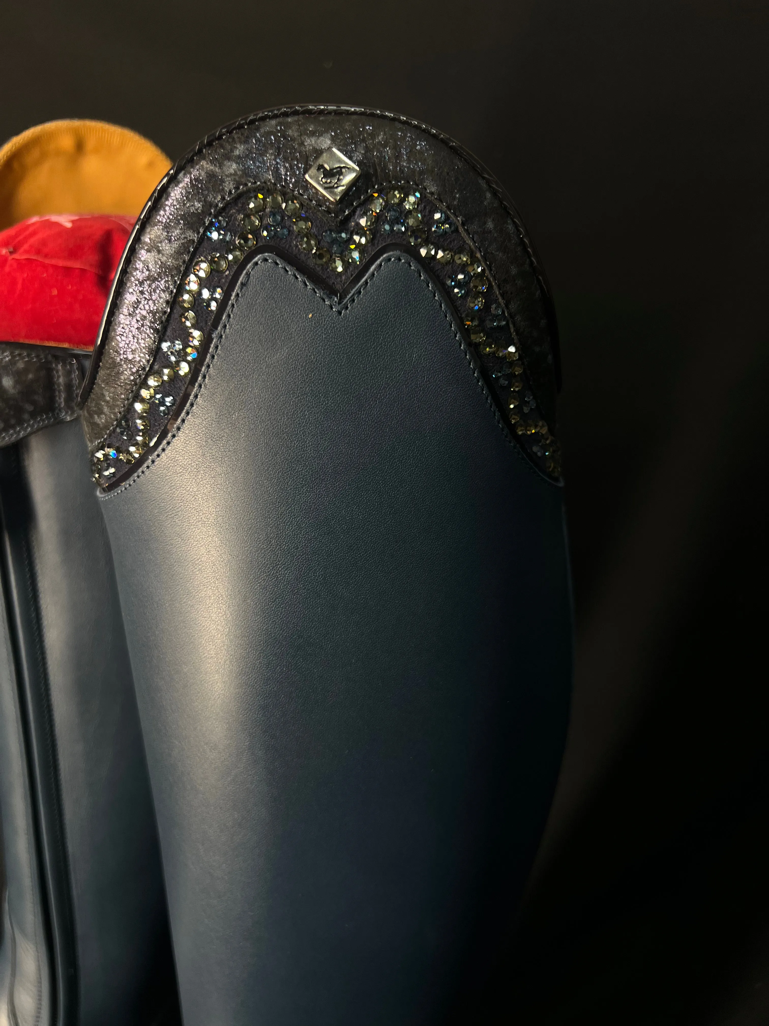 DeNiro Bellini Custom Dressage Boots Wrat Blu Oceano & Infinito Sky