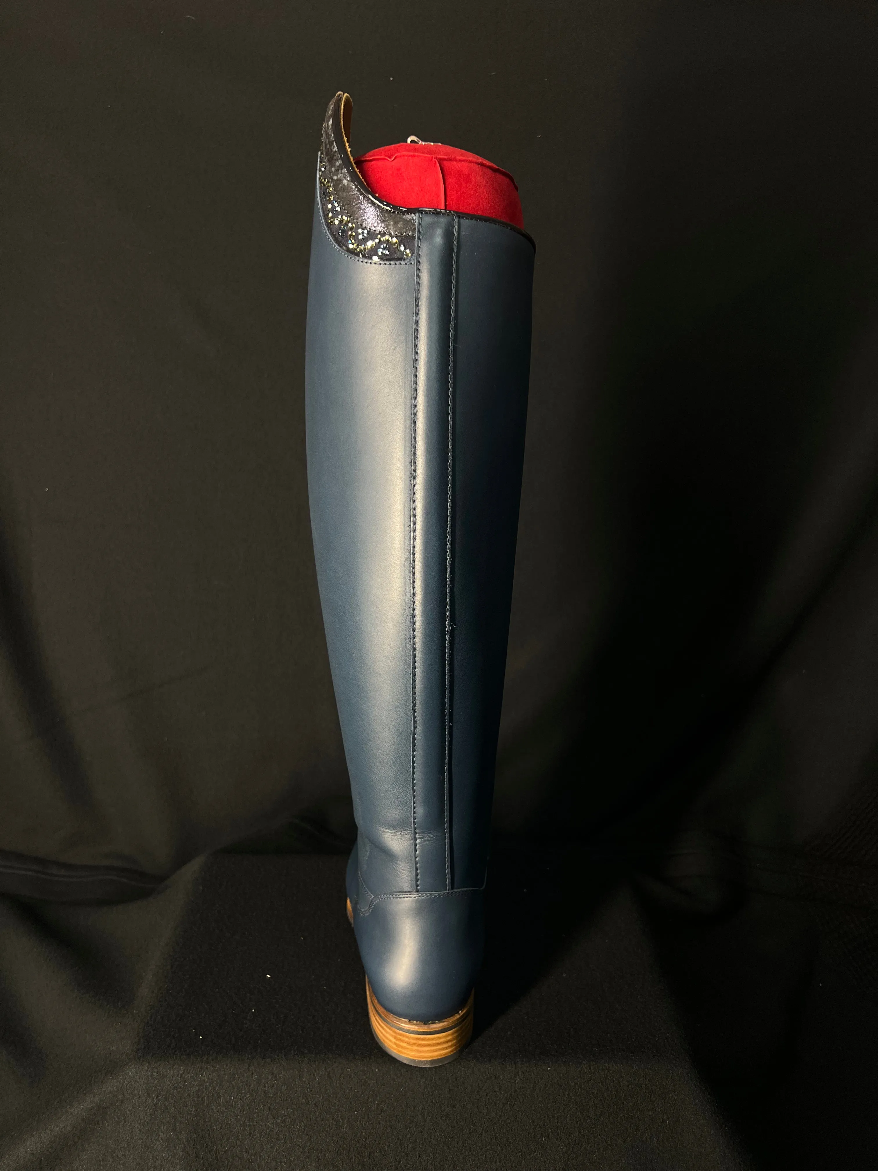 DeNiro Bellini Custom Dressage Boots Wrat Blu Oceano & Infinito Sky