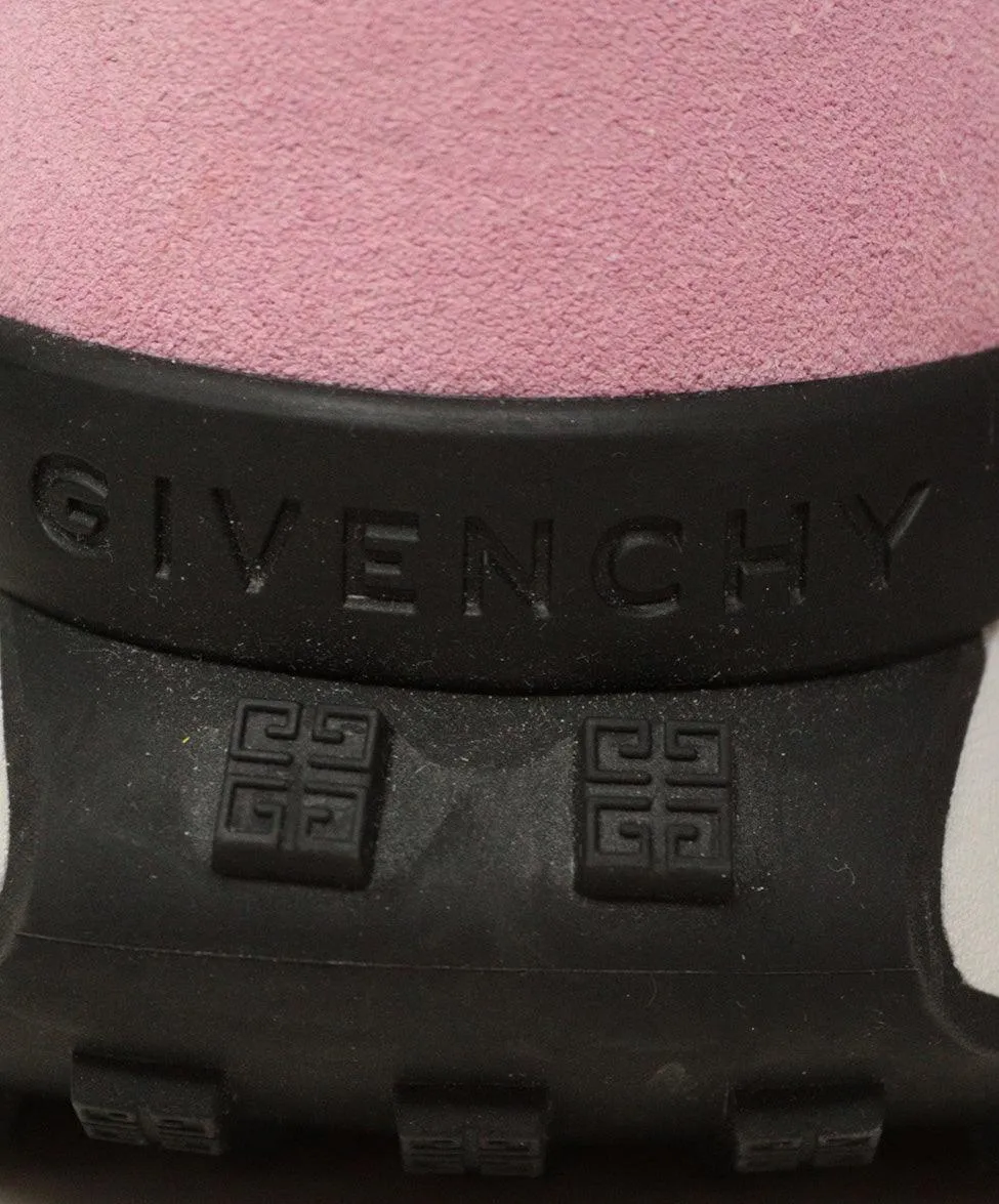 Givenchy Pink Suede & Nylon Sneakers sz 6