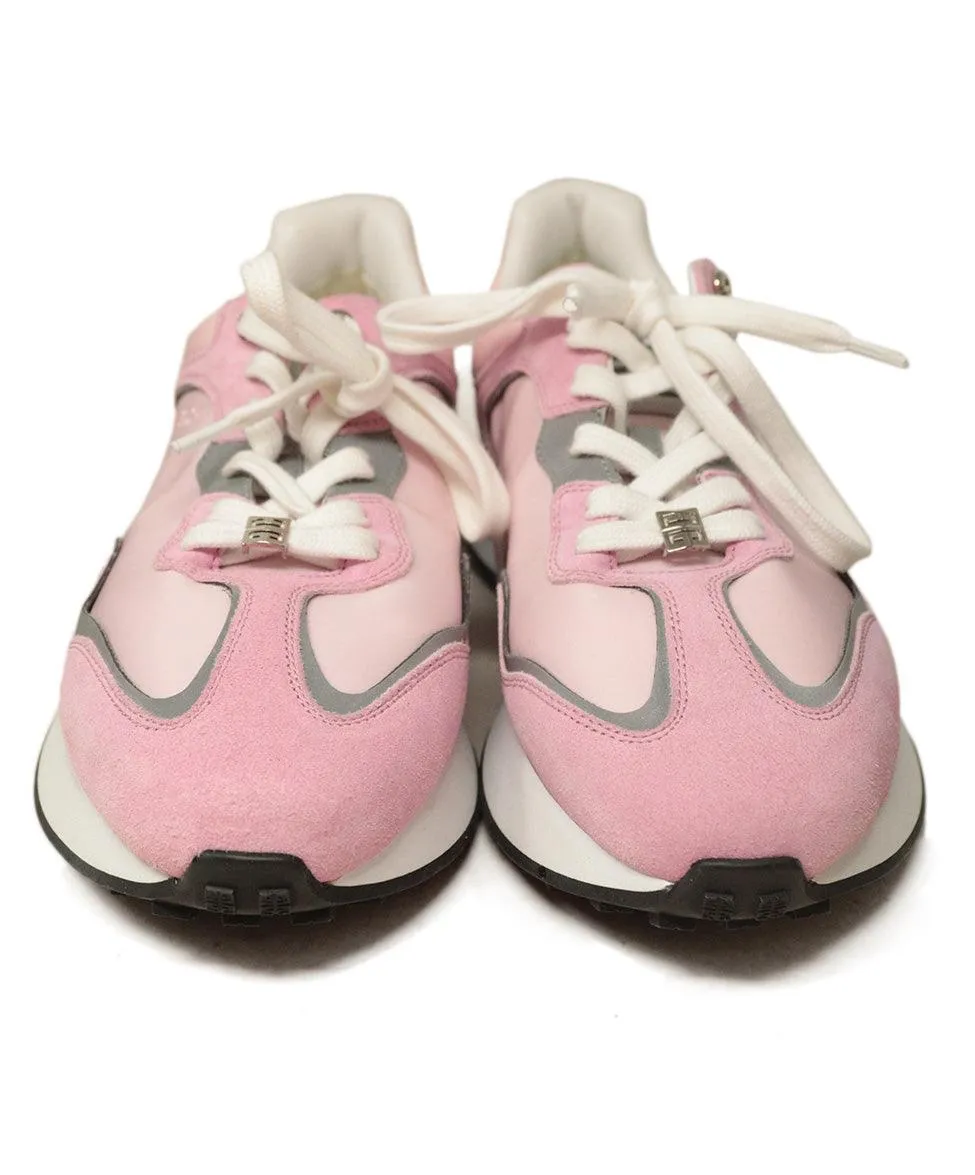 Givenchy Pink Suede & Nylon Sneakers sz 6