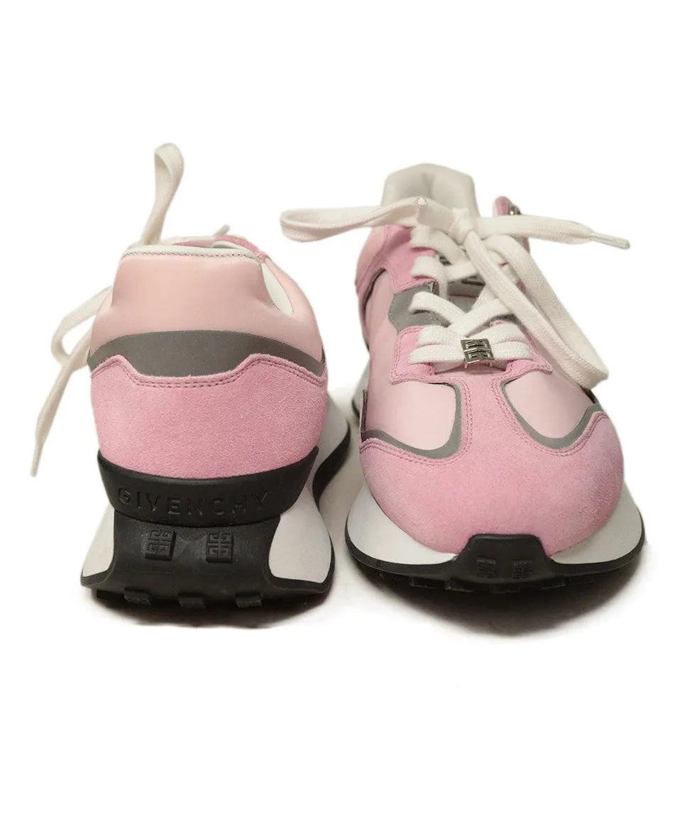 Givenchy Pink Suede & Nylon Sneakers sz 6