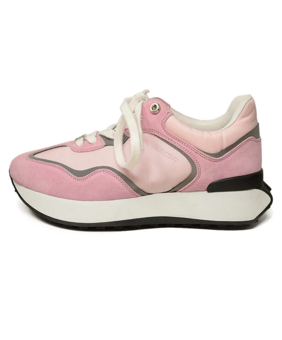 Givenchy Pink Suede & Nylon Sneakers sz 6