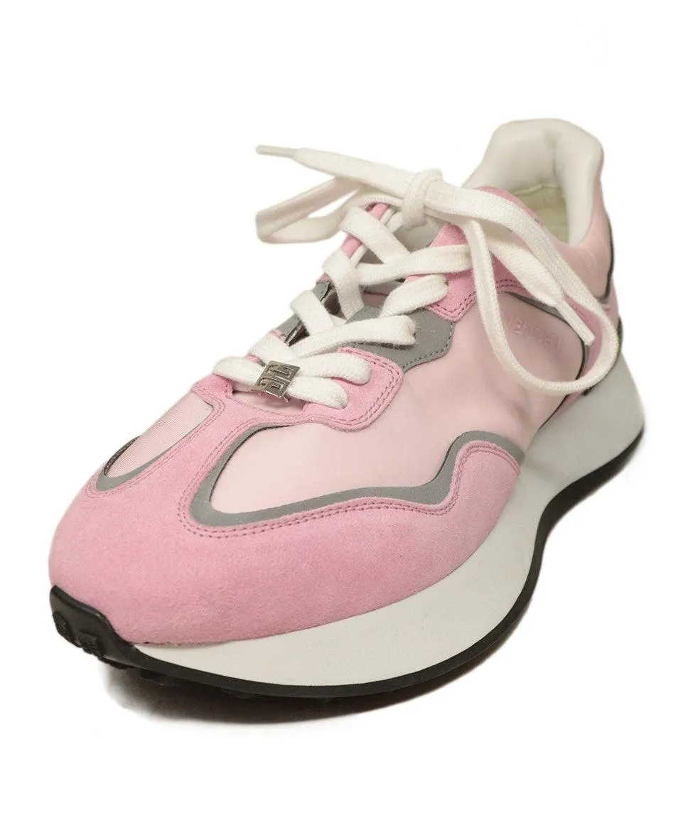 Givenchy Pink Suede & Nylon Sneakers sz 6