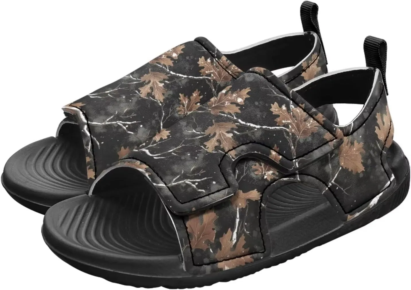 Kids Sandals Boys Summer Sport Hiking Sandals Leather Toddler Beach Water Shoes for Girls Cat Slides