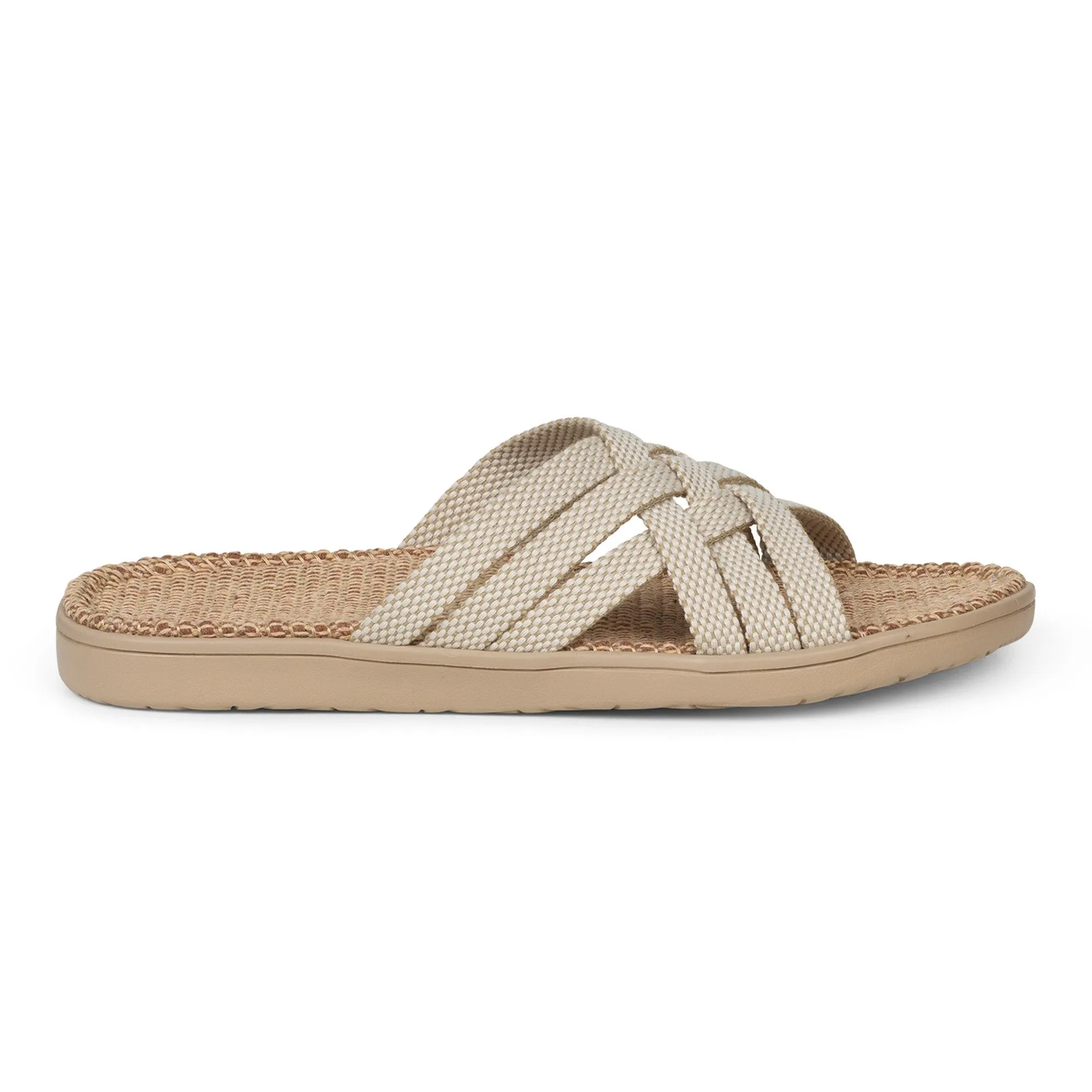 Matara - Triple cross sandal w/ jute sole