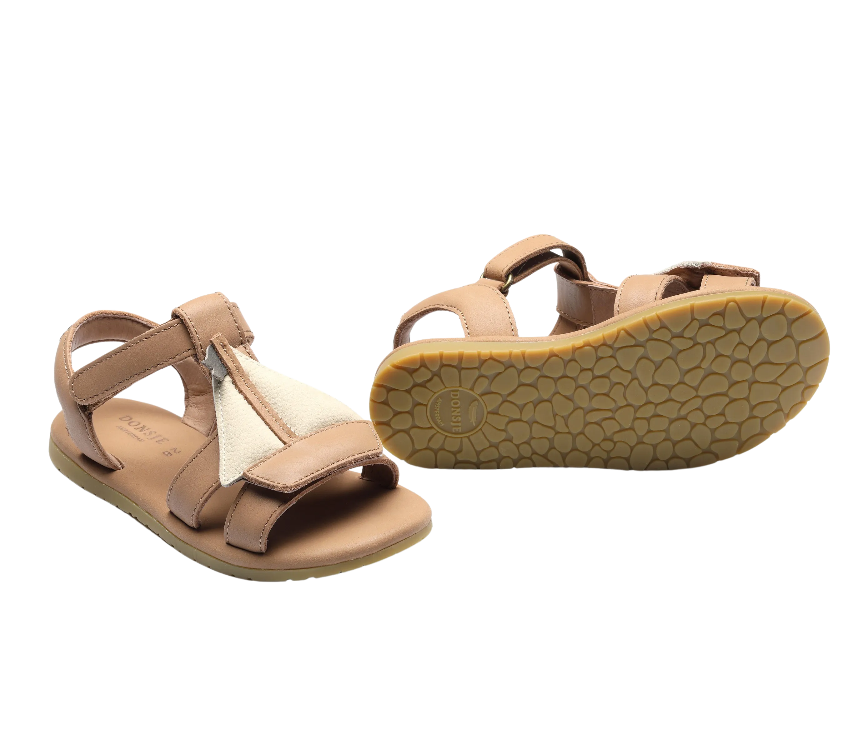 Mattia Sandals | Boat | Hazelnut Leather