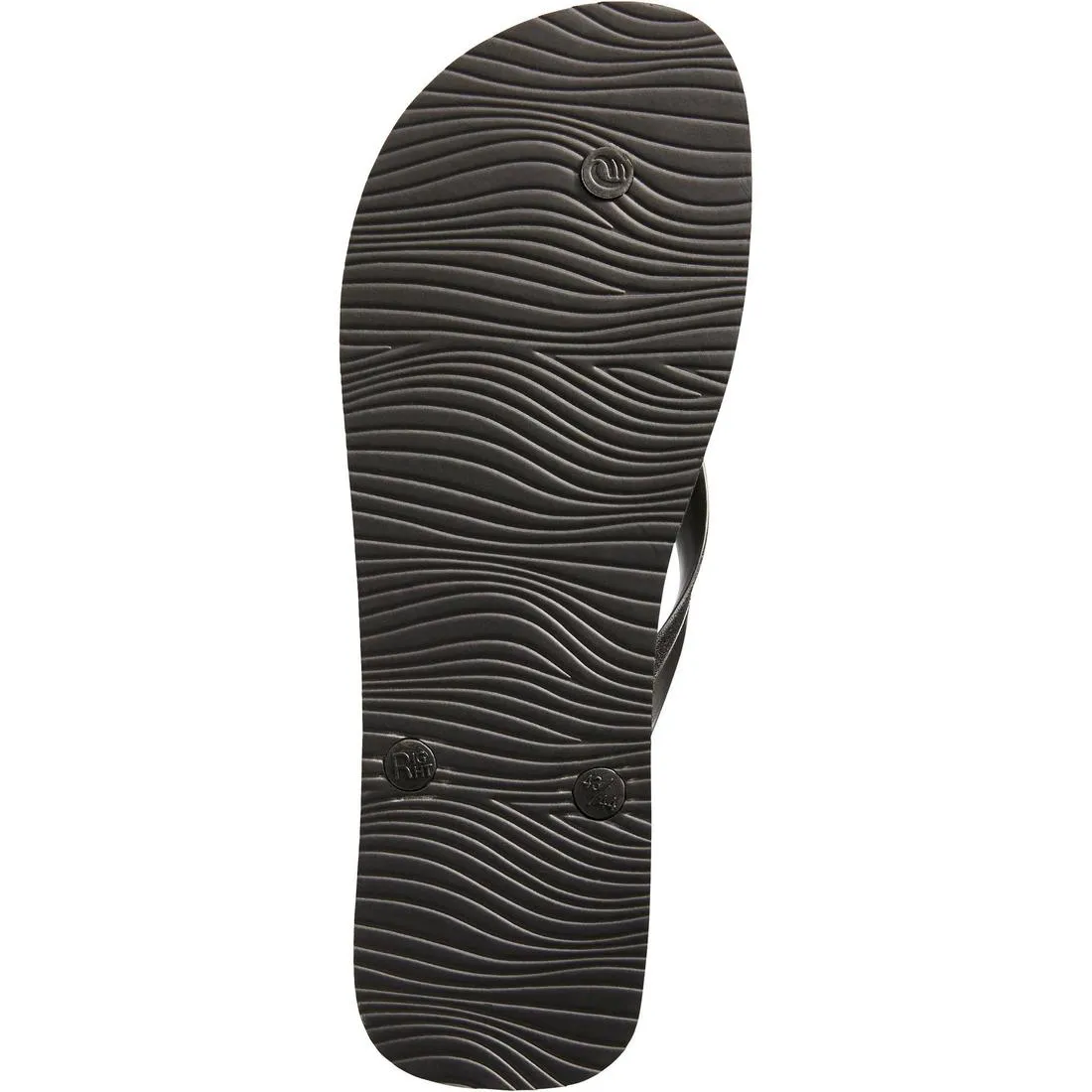 Men's Flip Flops Black - 100 Series
