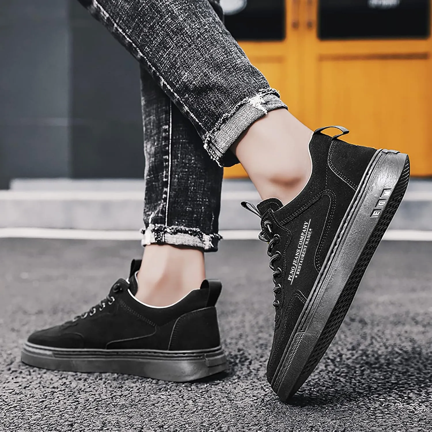 Mens Slip on Shoes Men's Fashion Sneakers Sneaker for Men Slip on Shoe for Men Breathable Lightweight Sneaker