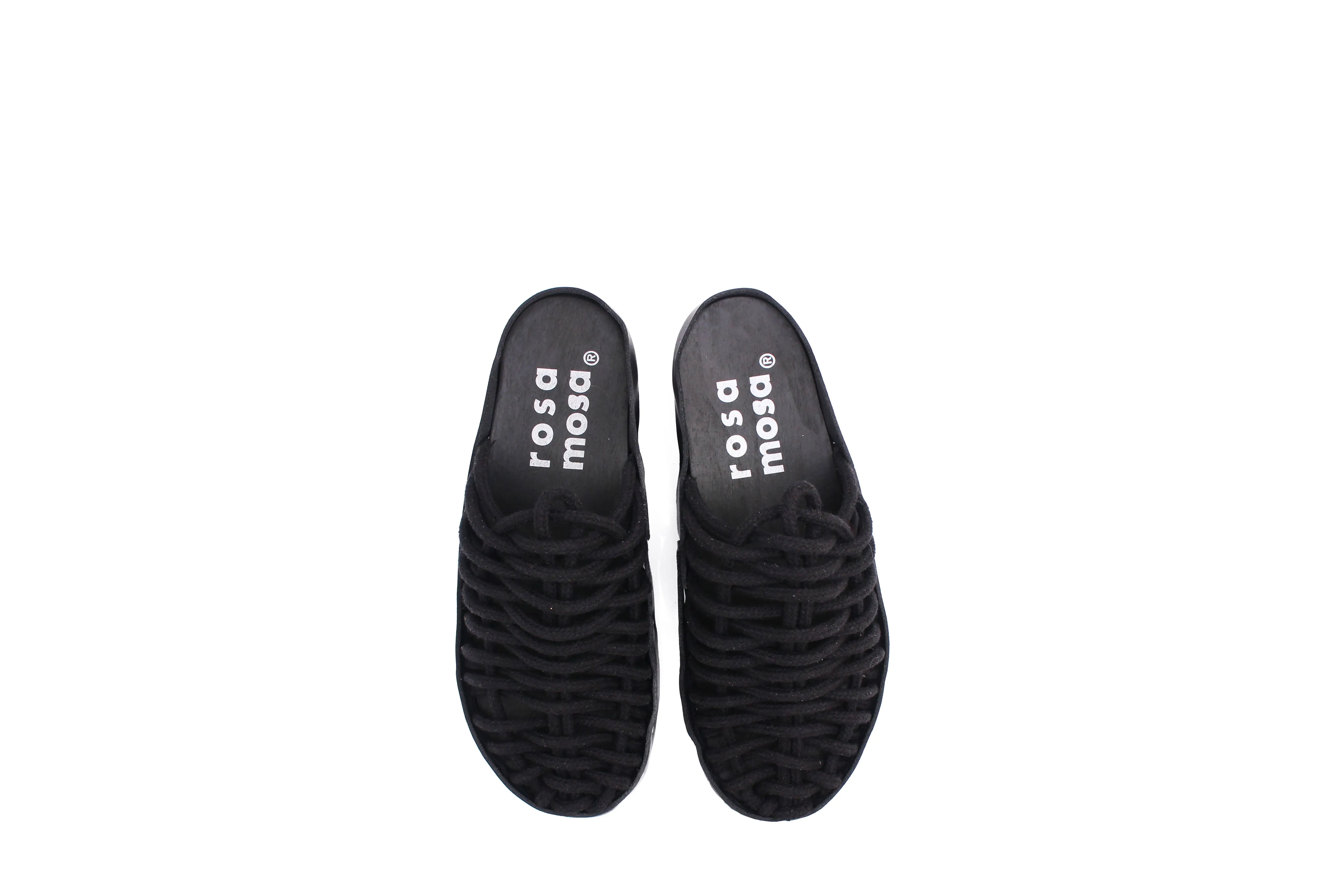 NET PANTO COTTON CLOG   AllBlack