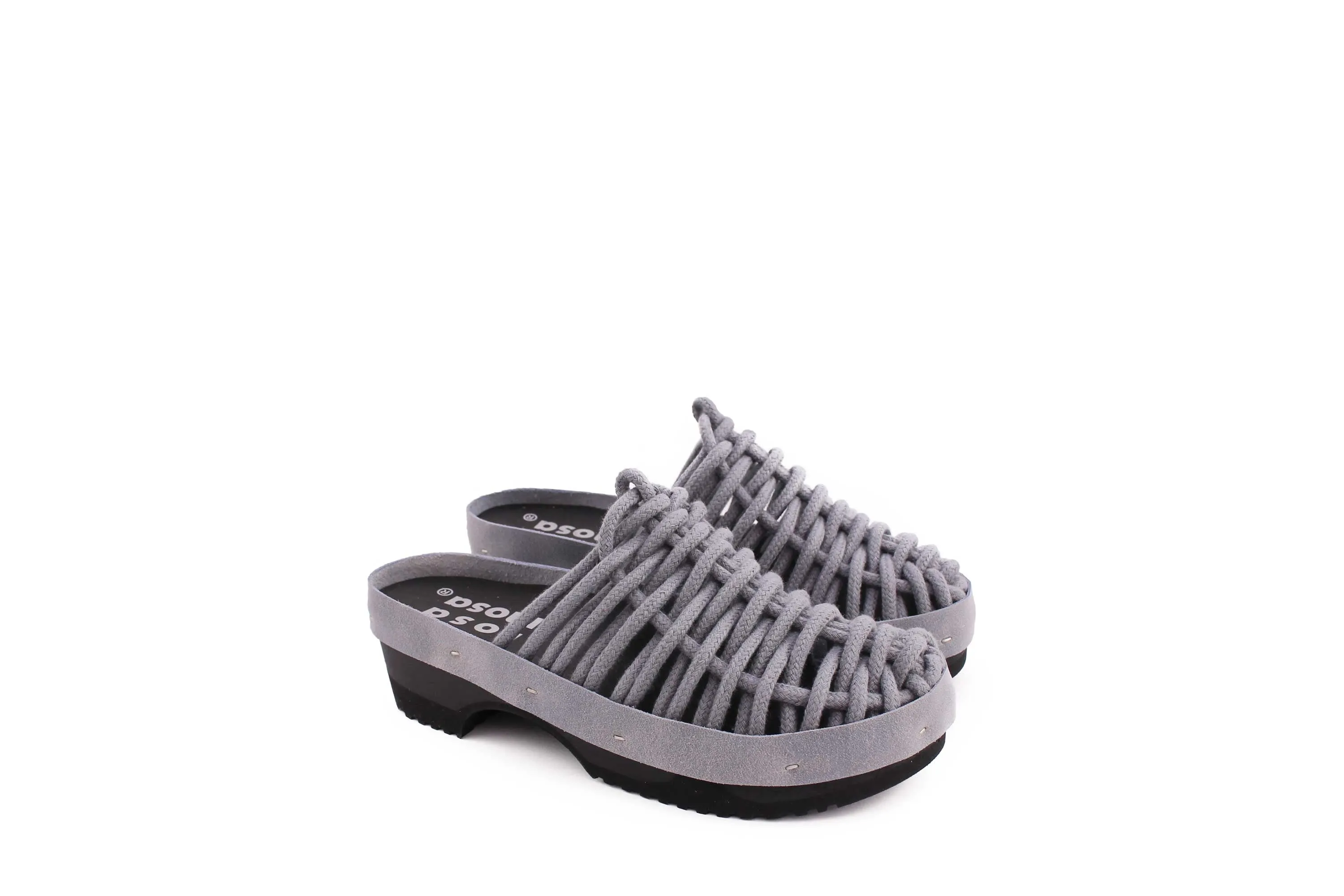 NET PANTO COTTON CLOG   Dark Grey