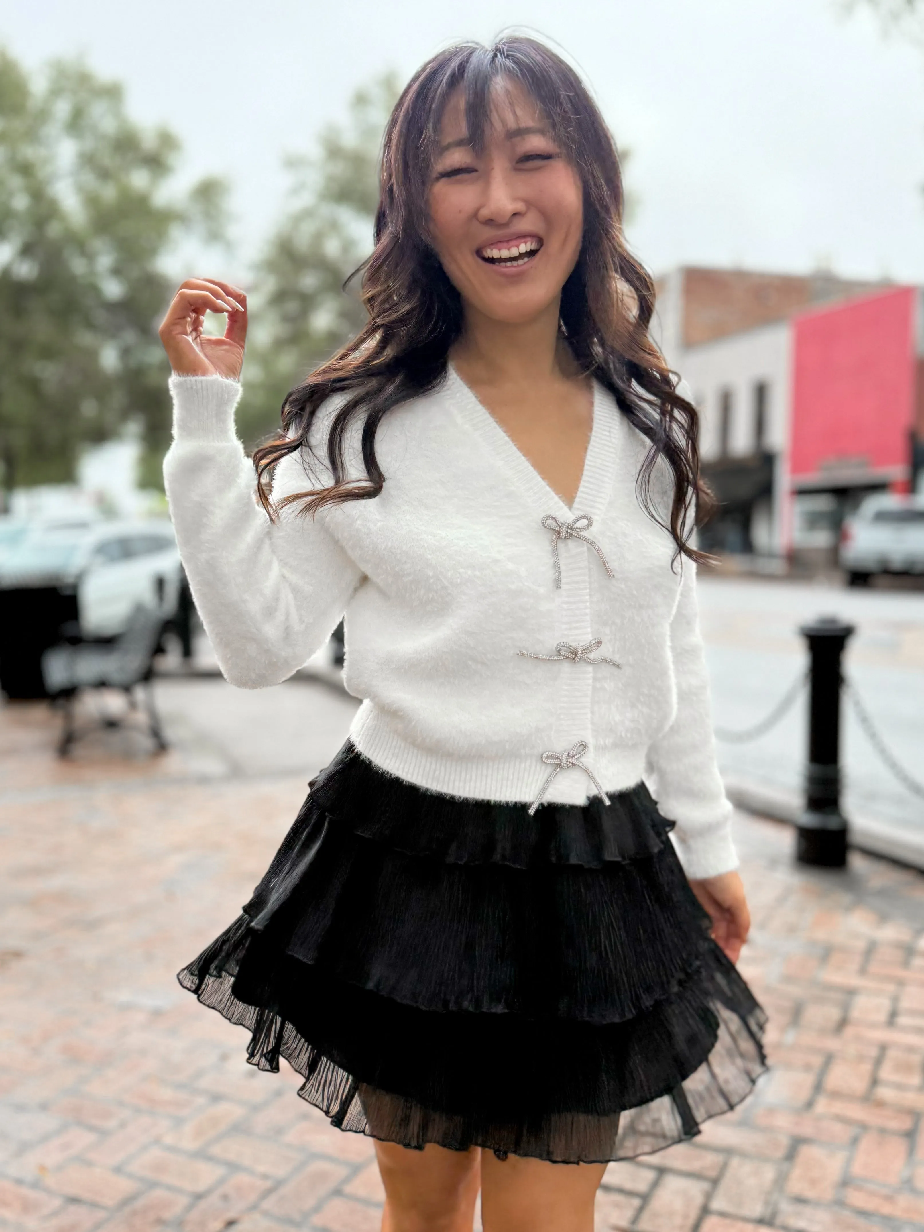 Nightfall Pleats Mini Skirt