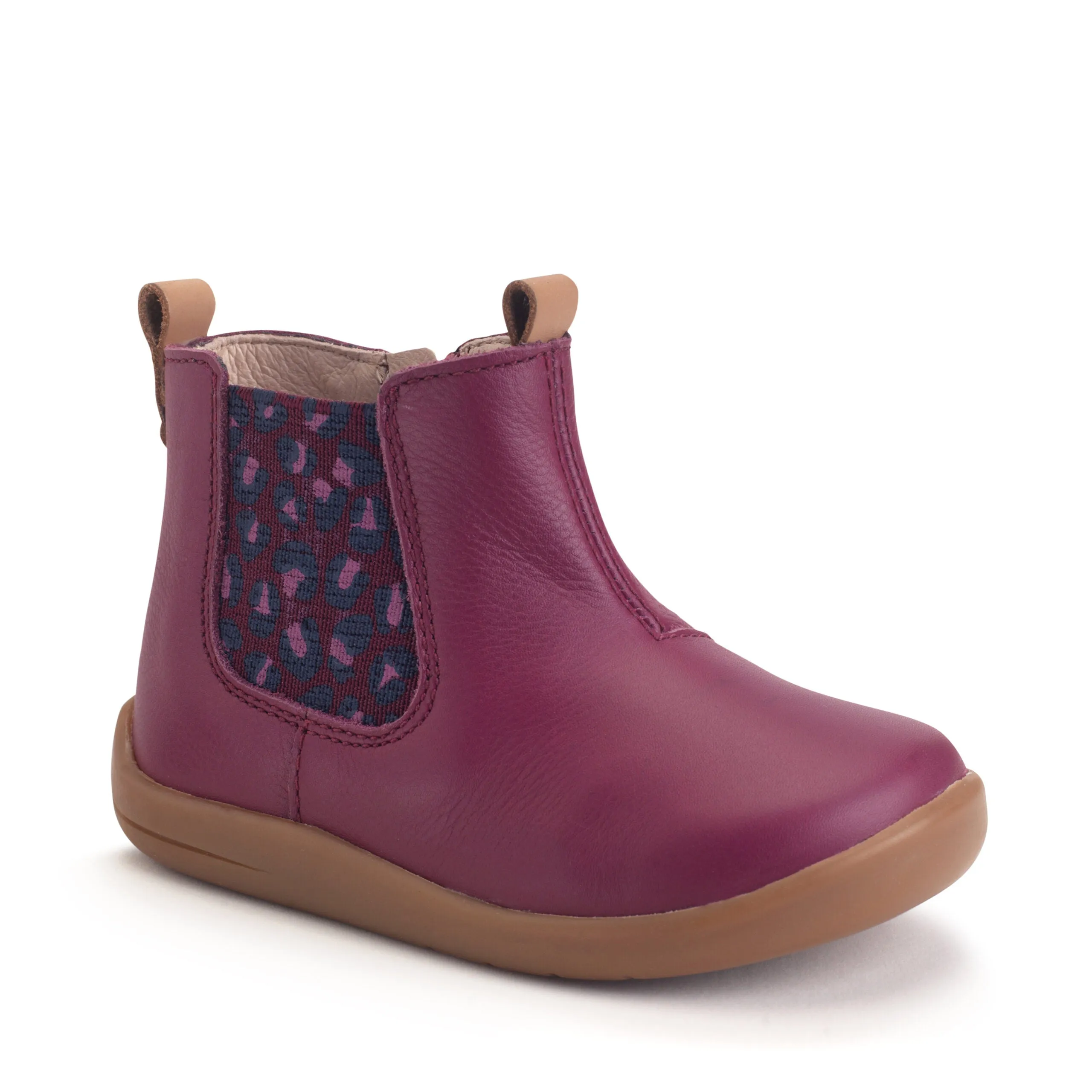 Startrite Avenue First Walker Boots F Fitting Plum