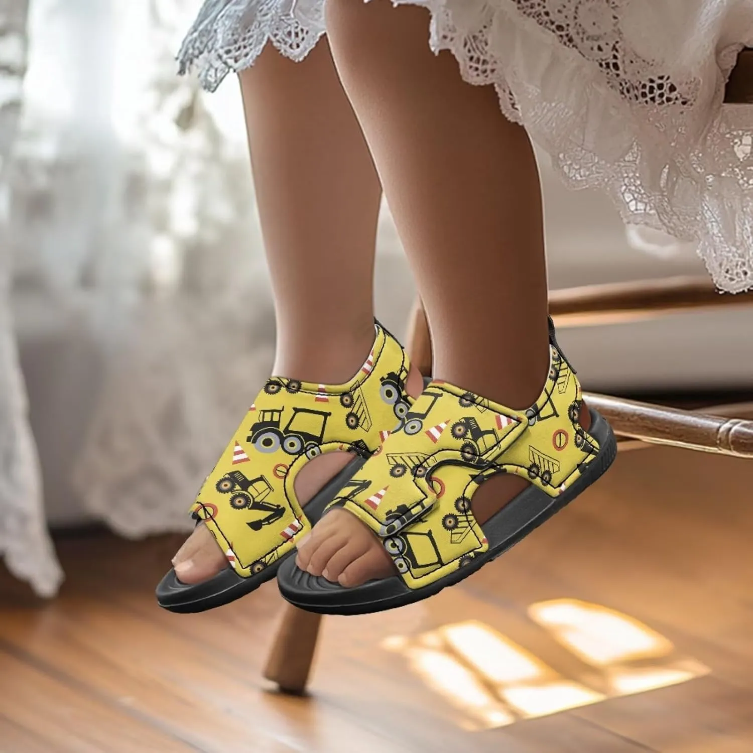 Toddler Boy Sandals Funny Summer Shoes for Kids Comfort Sport Sandals