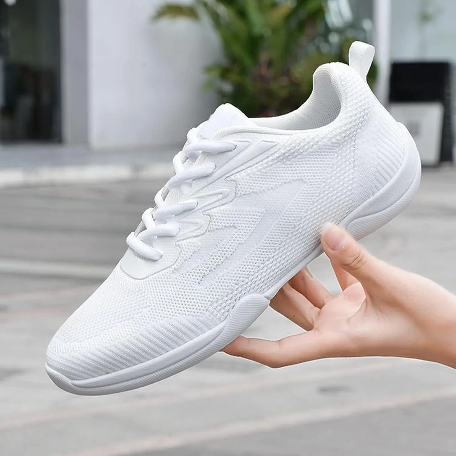 Womens Running Shoes Lightweight Breathable No Slip Mens Casual Shoes Mesh Breathable White Casual Shoes Fashion Sneakers Waterproof Tennis Shoe Cross Trainer Shoe