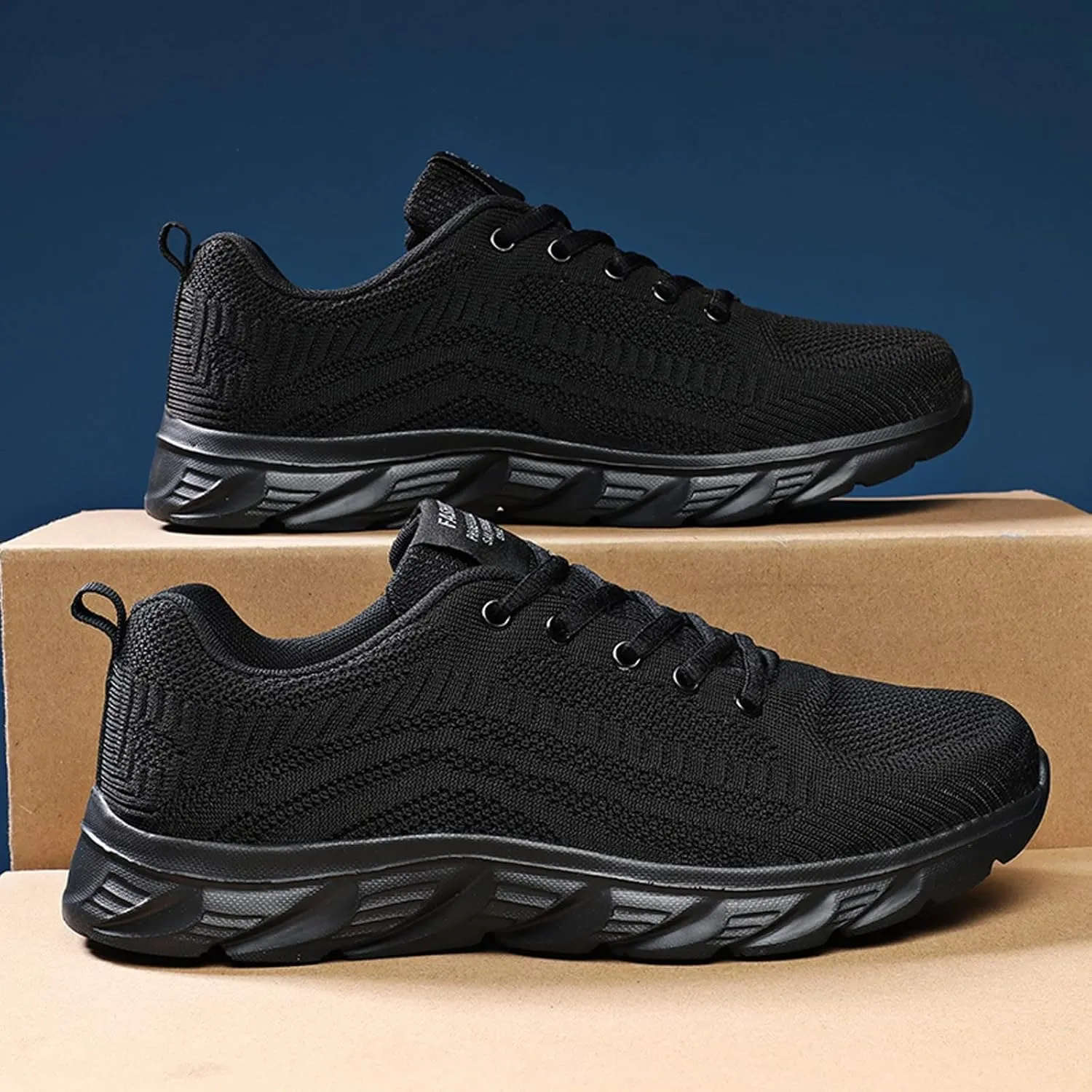 Women's Running Walking Tennis Shoes Comfortable Lace Up Womens Running Shoes Sport Business Casual Shoes Men Shoes Sneakers Black Tennis Shoe Cross Trainer Shoe