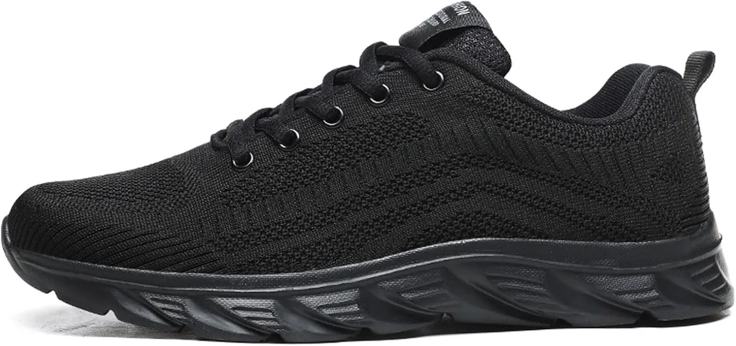 Women's Running Walking Tennis Shoes Comfortable Lace Up Womens Running Shoes Sport Business Casual Shoes Men Shoes Sneakers Black Tennis Shoe Cross Trainer Shoe