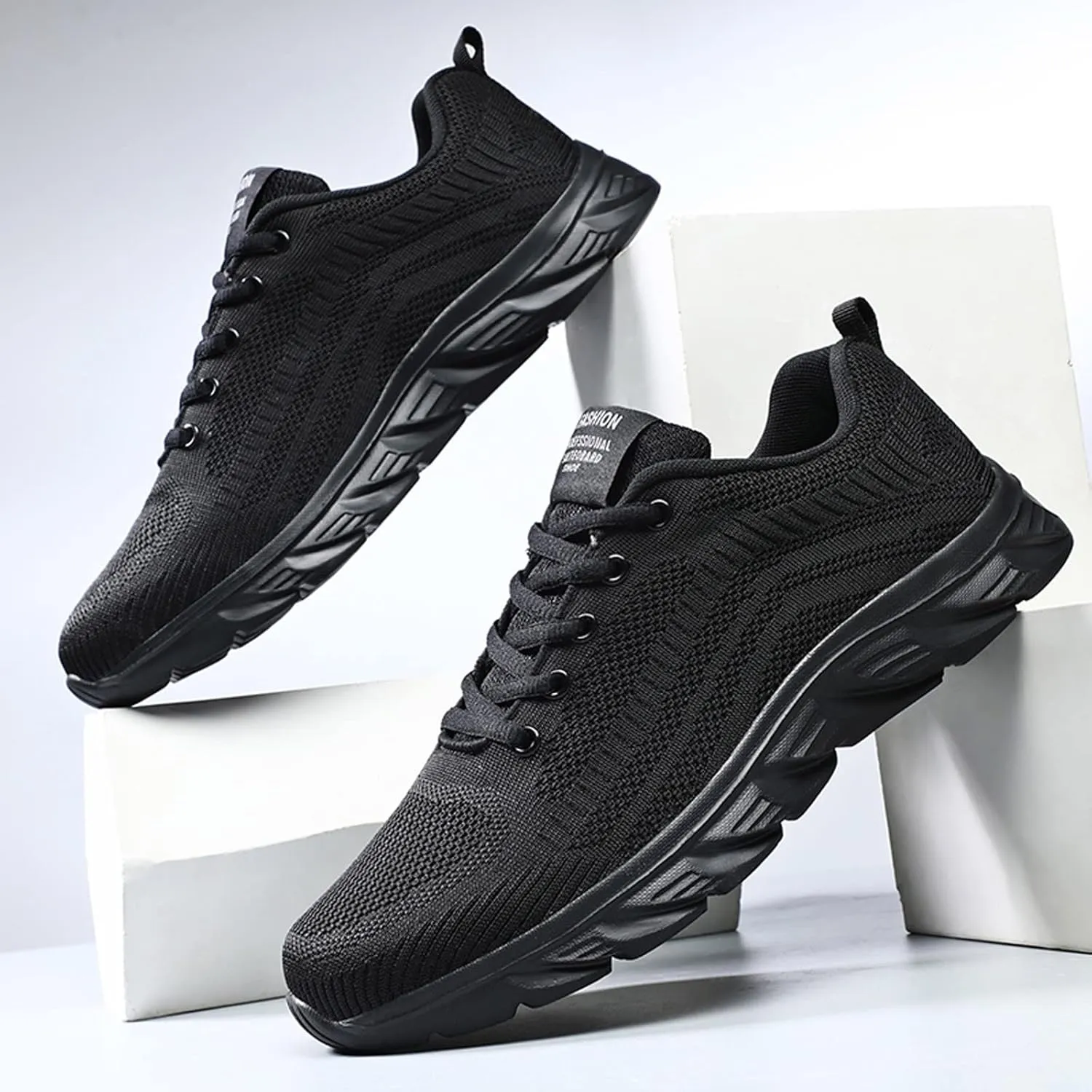 Women's Running Walking Tennis Shoes Comfortable Lace Up Womens Running Shoes Sport Business Casual Shoes Men Shoes Sneakers Black Tennis Shoe Cross Trainer Shoe
